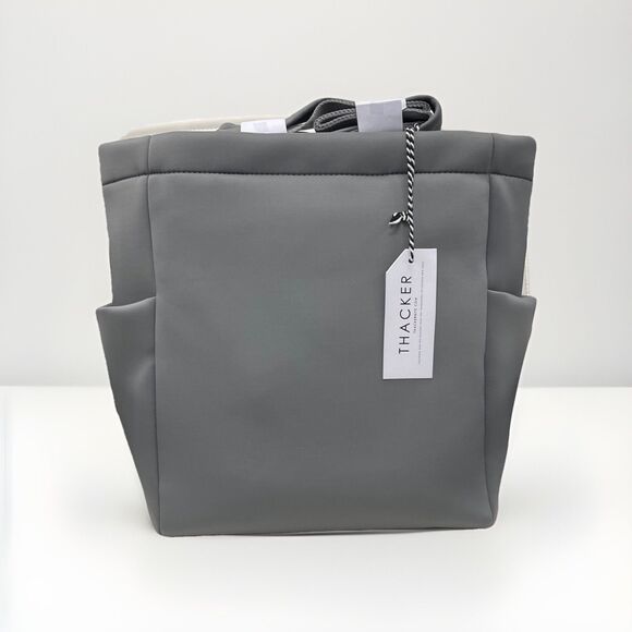 New! Thacker Anniston Tote Bag, Color Shadow, 14”x 12.25”, Lined! - Picture 2 of 9